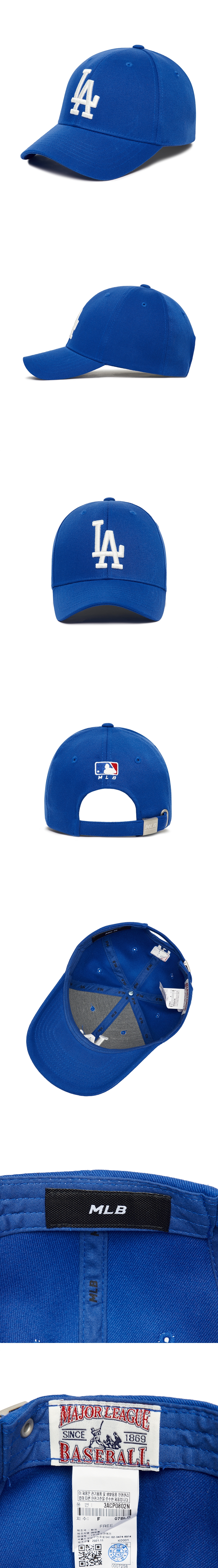 MLB Korea Unisex Field Unstructured Ball Cap La Dodgers Pink