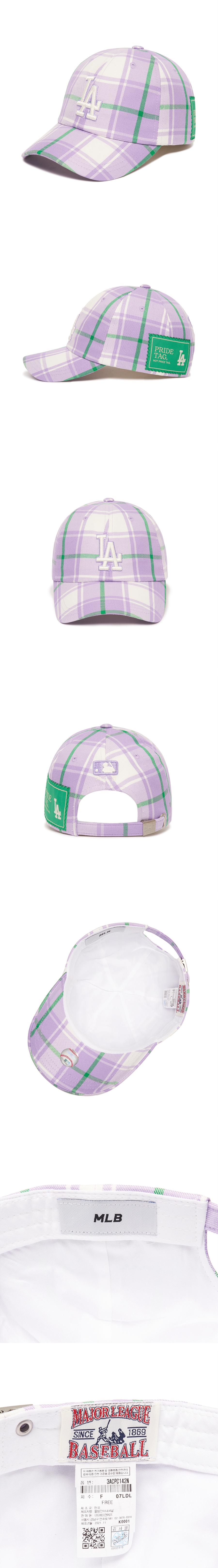 Check Ball Cap LA DODGERS - MLB Global