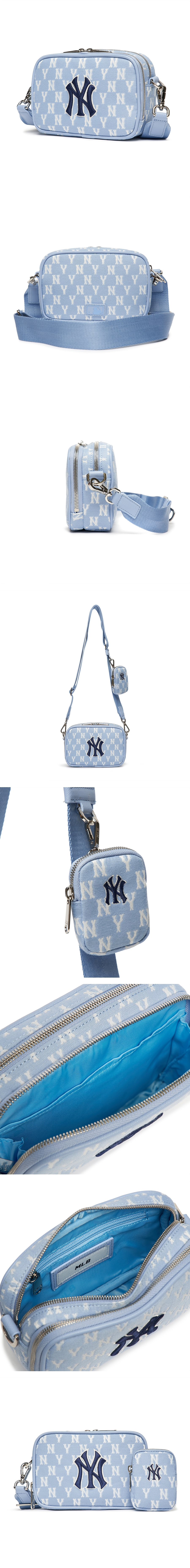 MLB Korea Monogram Mini Cross Bag