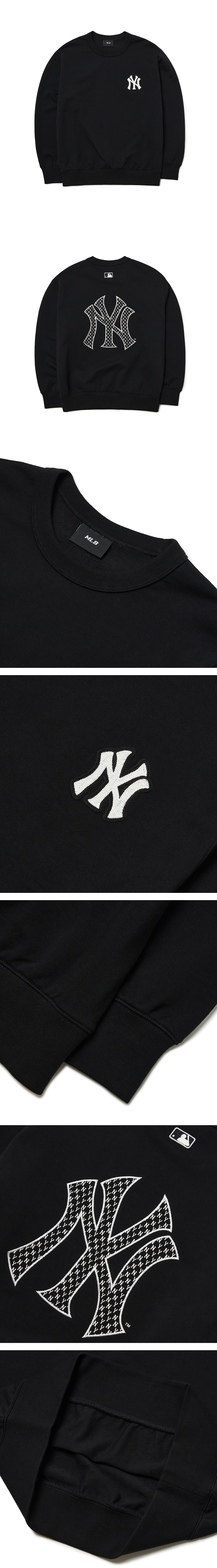 MONOGRAM Back Big Logo Overfit Sweatshirt NEW YORK YANKEES - MLB 